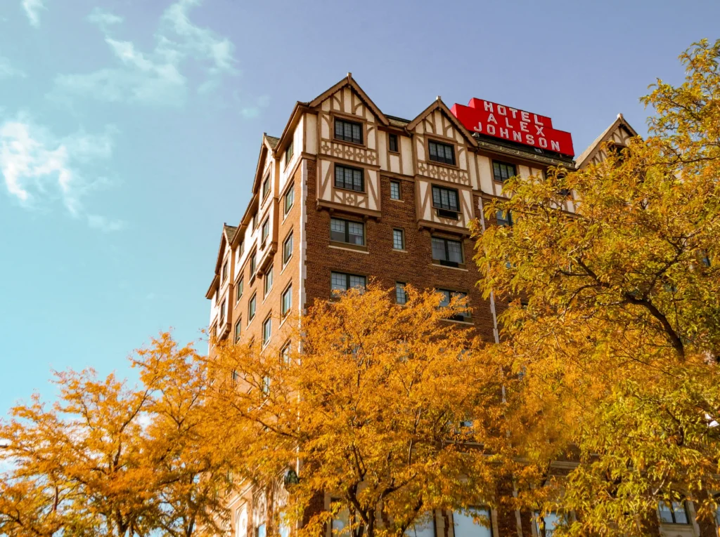 Hotel Alex Johnson in Downtown Rapid City, South Dakota