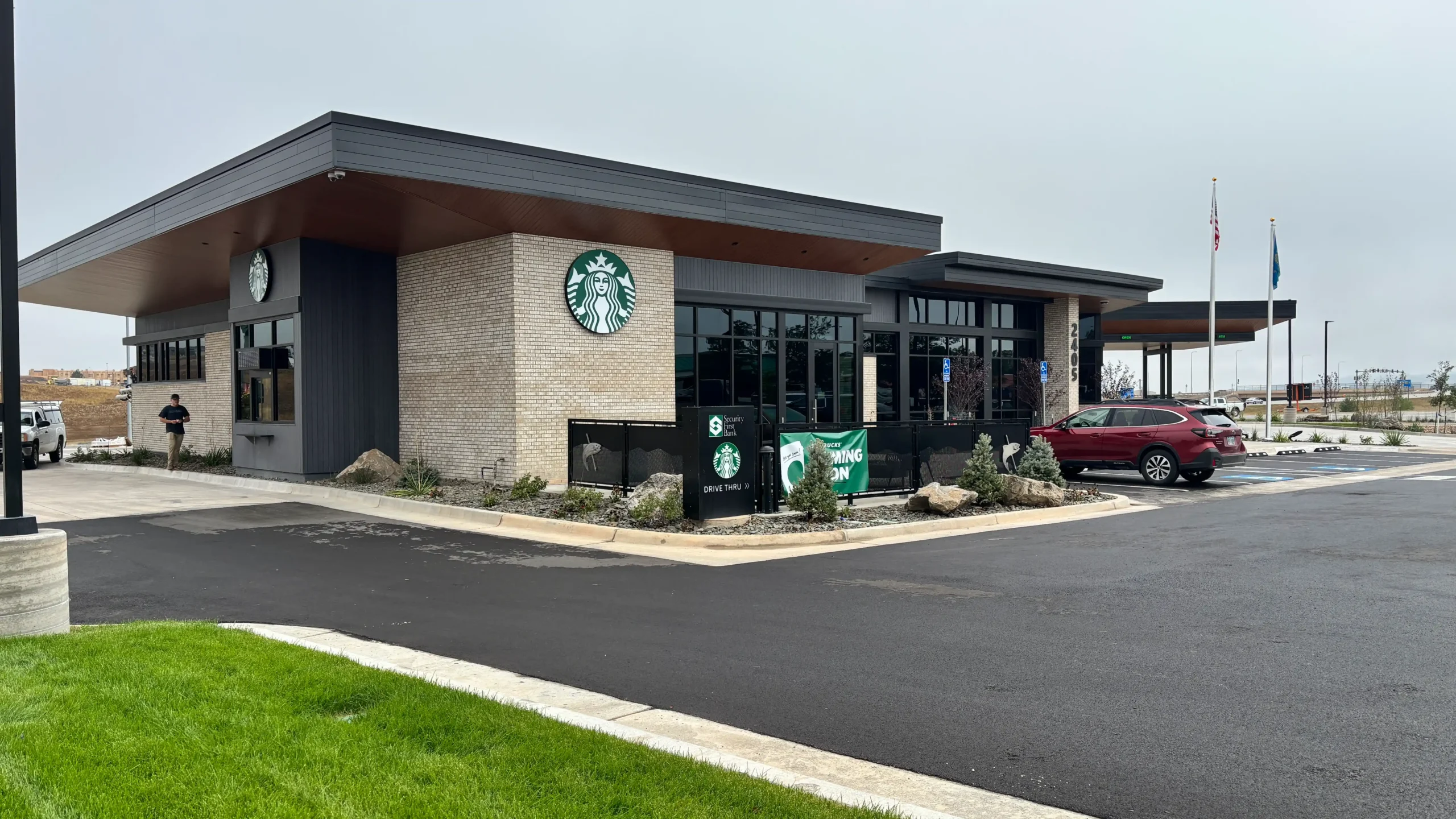 Starbucks with drive-thru in Spearfish, South Dakota