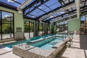 SpringHill Suites by Marriott Pool in Deadwood South Dakota at Cadillac Jack's Gaming Resort